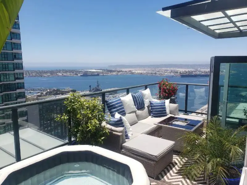 San Diego Ocean View Penthouse with Hot Tub and Amazing Views from